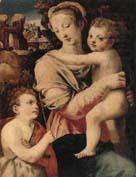 unknow artist The Madonna and child with the infant saint john the baptist china oil painting image